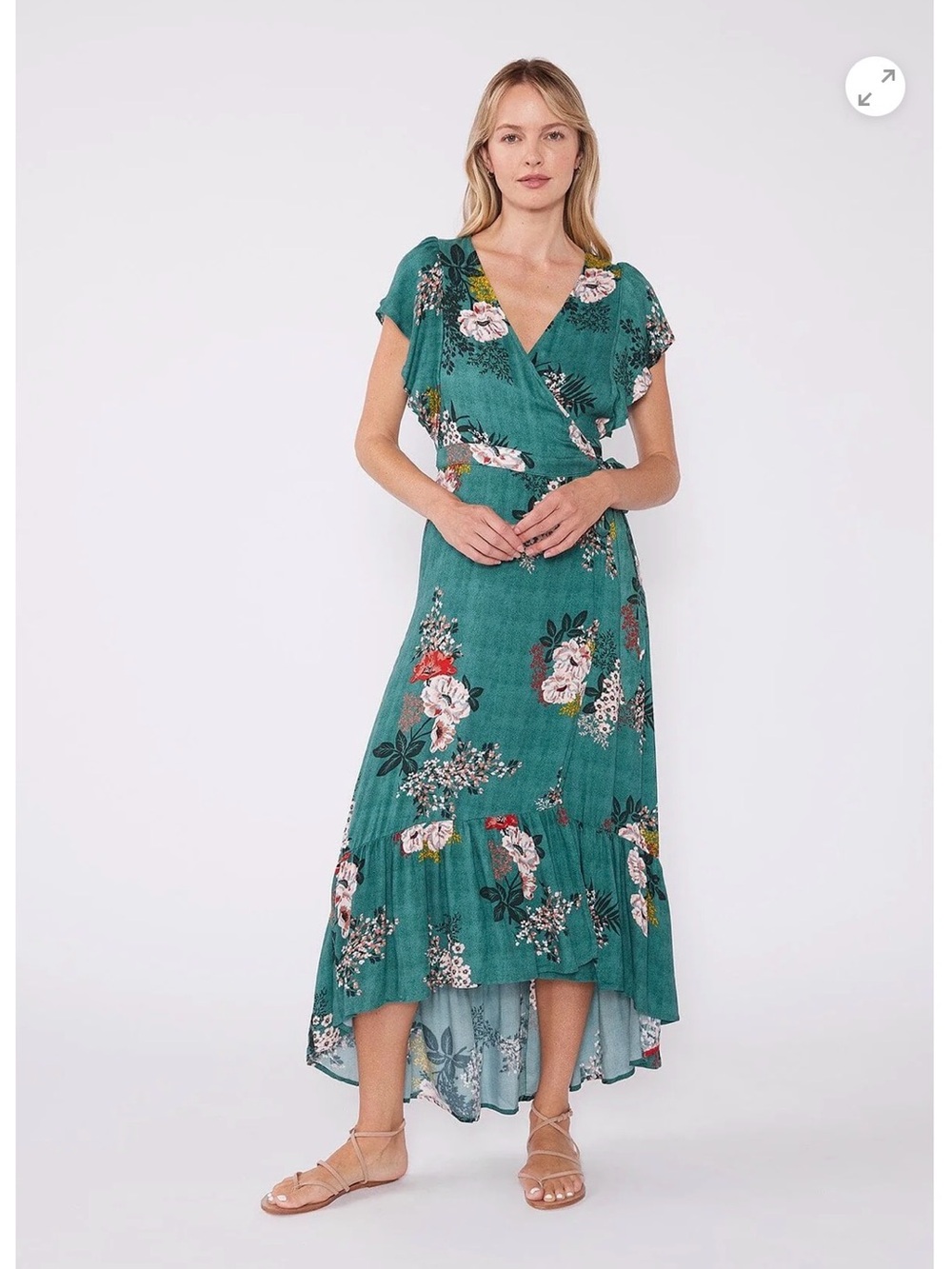 Lovestitch Floral Wrap Dress